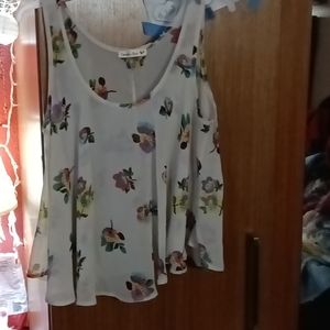 Polyester see through tank top